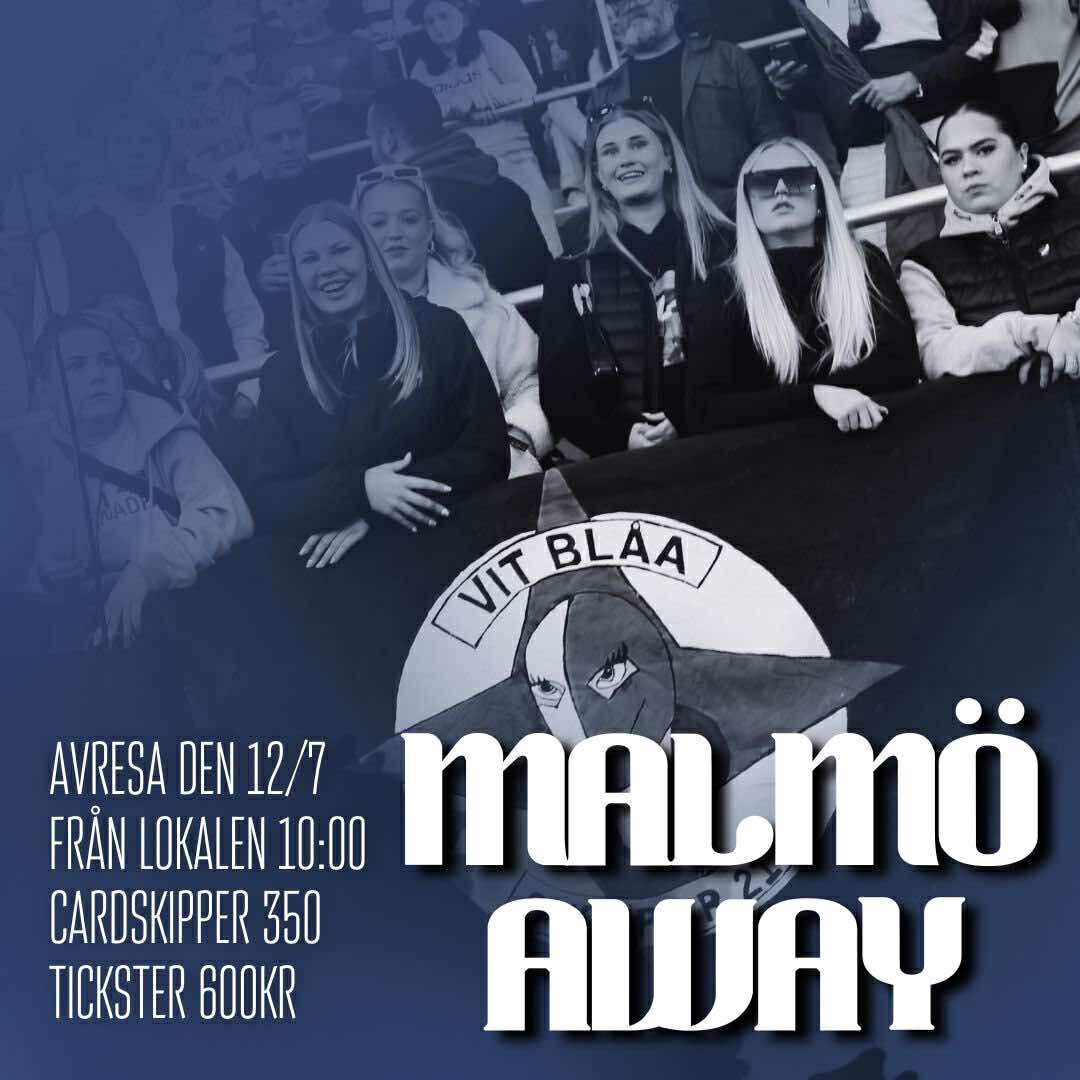 SINNESSJUK RABATT FÖR MEDLEMMAR! Är du inte redan medlem? Bli det NU! 

BOKA MALMÖ BORTA: tickster.com/se/sv/events/b…