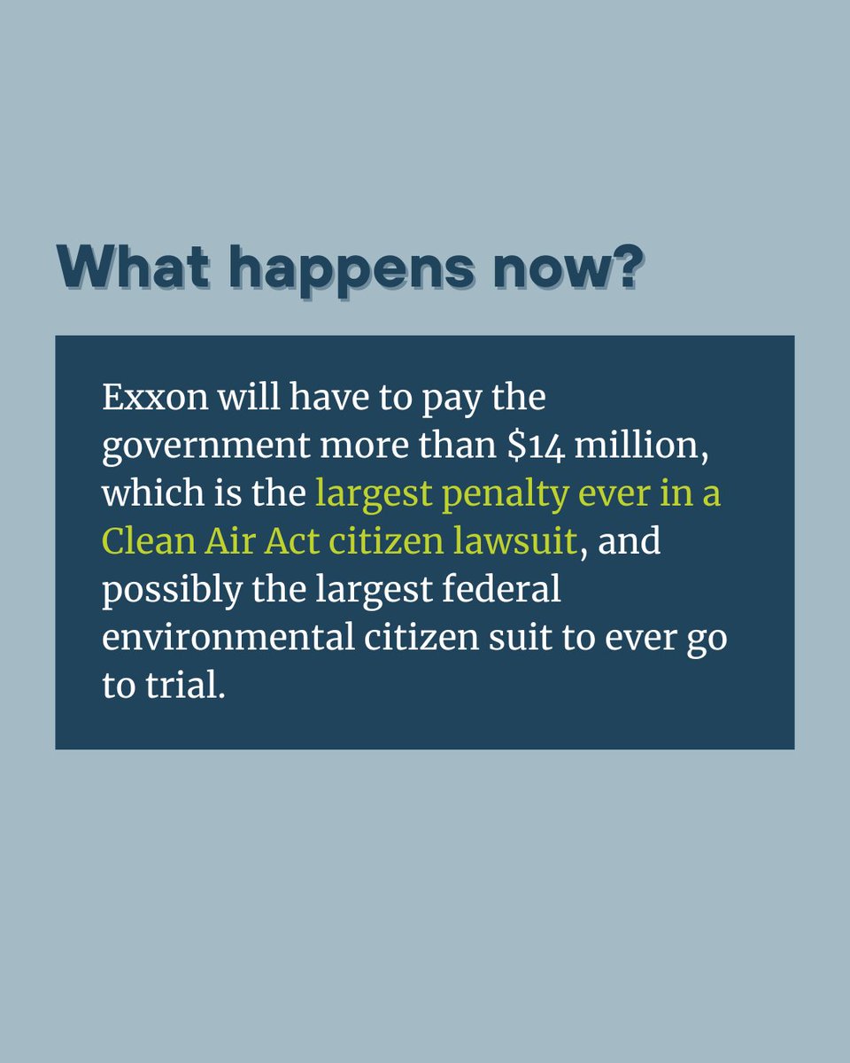 EnvironmentTex's tweet image. This is a win for Baytown and a reminder that when communities fight back, we can hold even the biggest polluters accountable.