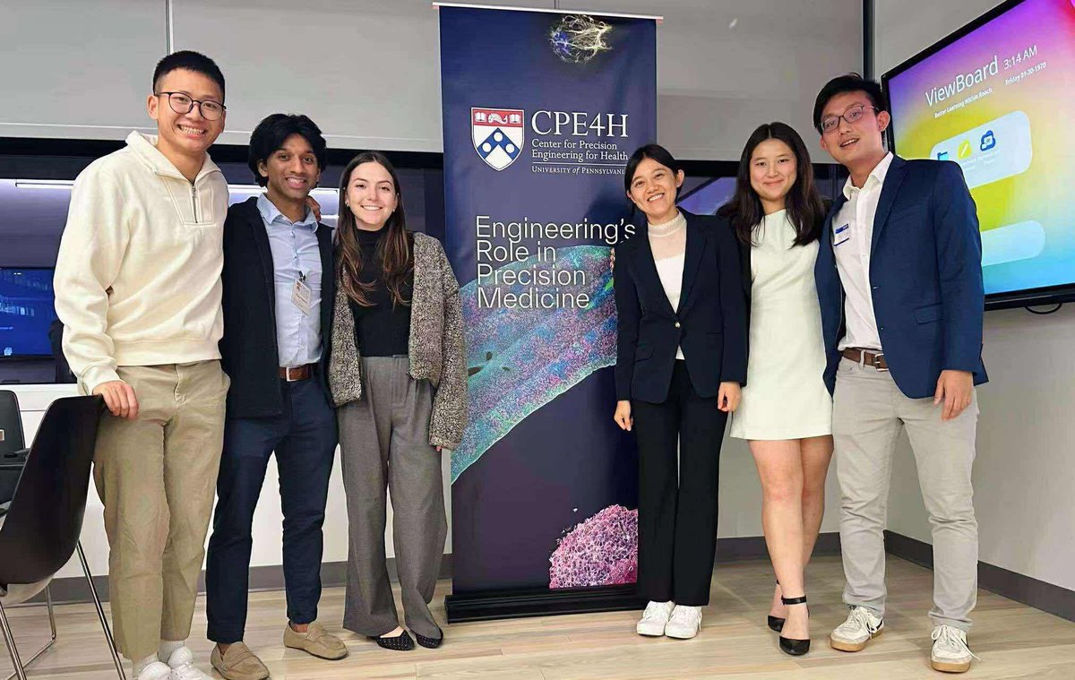 Pranam Chatterjee (@pranamanam) on Twitter photo The next chapter of my lab's story begins today at <a href="/Penn/">Penn</a> as I join the faculty of <a href="/pennbioeng/">Penn Bioengineering</a> and <a href="/CIS_Penn/">Penn Computer and Information Science</a>! ❤️💙 My wonderful students and I will continue to push the frontiers of generative algorithm theory to design and translate next-gen biologics for unmet/rare indications The next chapter of my lab's story begins today at <a href="/Penn/">Penn</a> as I join the faculty of <a href="/pennbioeng/">Penn Bioengineering</a> and <a href="/CIS_Penn/">Penn Computer and Information Science</a>! ❤️💙 My wonderful students and I will continue to push the frontiers of generative algorithm theory to design and translate next-gen biologics for unmet/rare indications