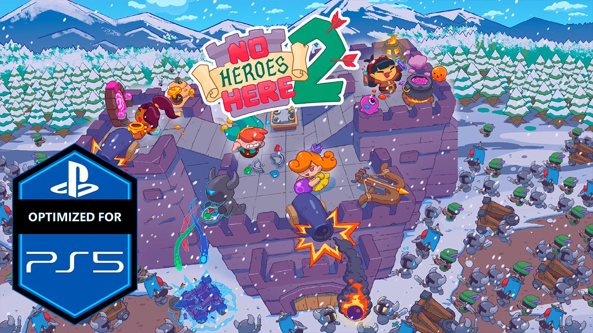 UM LINDISSIMO TOWER DEFENSE COM PEGADA OVERCOOKED! - No Heroes Here 2

youtu.be/KOrvtB-1rzc

Jogo cedido por <a href="/MadMimic/">Mad Mimic</a> ao nosso canal!

#noheroeshere2 #noheroshere #indiegame