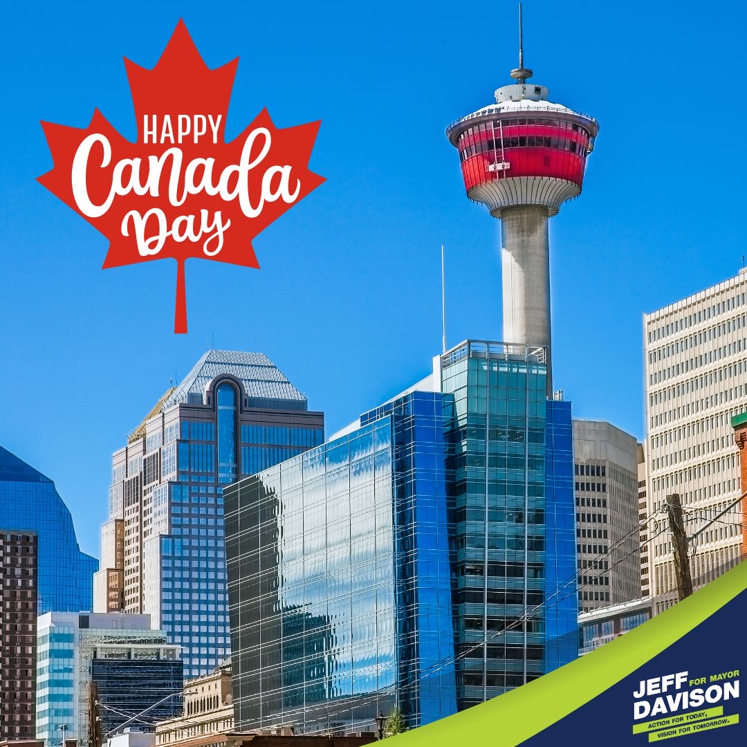 JeffDavisonYYC's tweet image. Happy Canada Day, Calgary!
Canada is a nation built on shared values, strong communities, and endless opportunity.
We’re lucky to live in the best country in the world. We’re even luckier to live right here in Calgary - the best city.
-Jeff
#yyc #yyccc