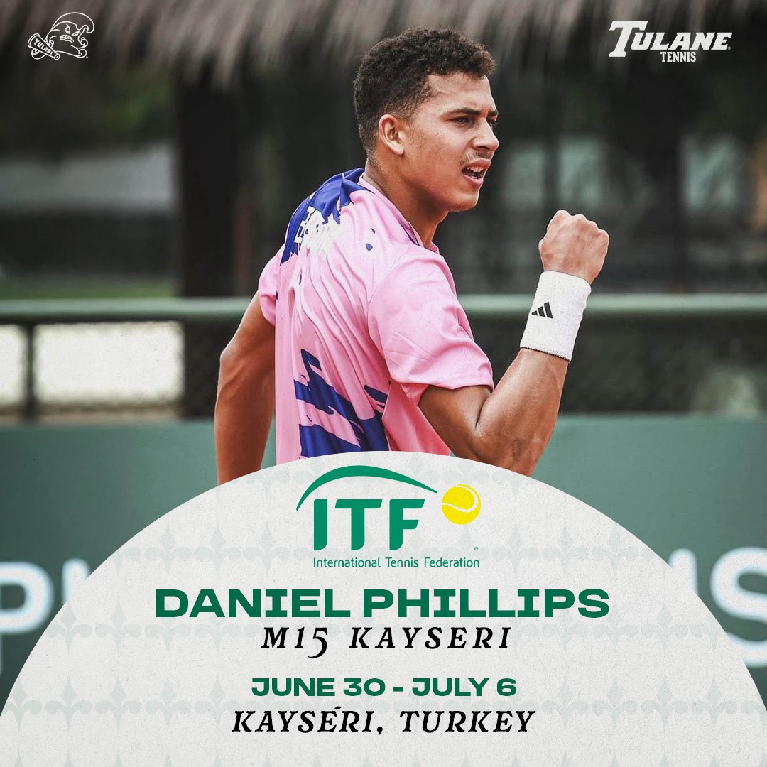 Big shoutout to newcomer Daniel Phillips for qualifying for the main draw at the ITF 15K tournament in Kayseri, Turkey, this week❕👏

#RollWave🌊