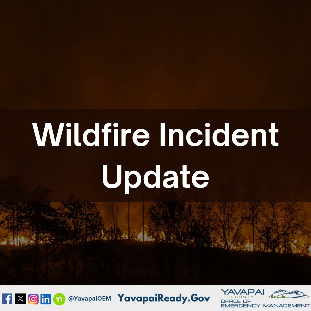 YavapaiOEM's tweet image. YCSO has lifted the SET pre-evacuation status for zones YCU-2381, YCU-2378, YCU-2432B.  #TurkeyFire #YavapaiCounty Protect.Genasys.com