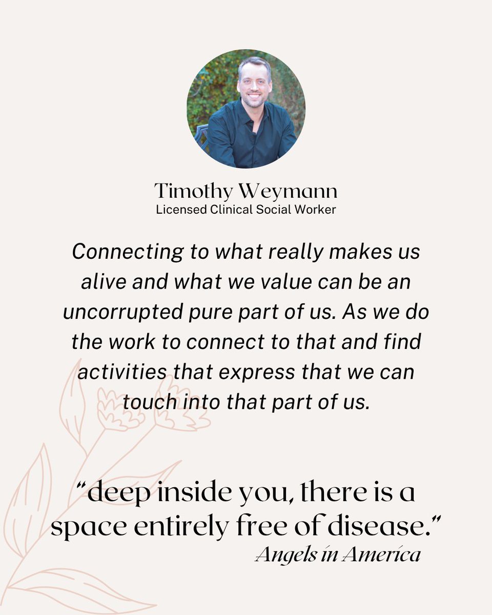BatemanHorne's tweet image. “Deep inside you, there is a space entirely free of disease.”
– Angels in America
Join our virtual support groups every 2nd & 3rd Tuesday with therapist Timothy Weymann.
Register: batemanhornecenter.org/events/
#MECFS #LongCOVID #ChronicIllness