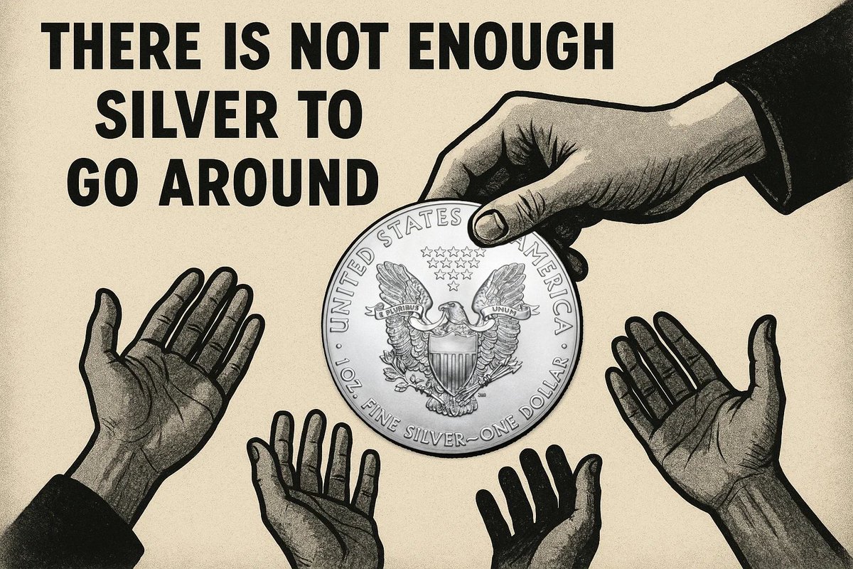 The New World Order Doesn't Want You to Know: 

There is a SEVERE SILVER SHORTAGE.
