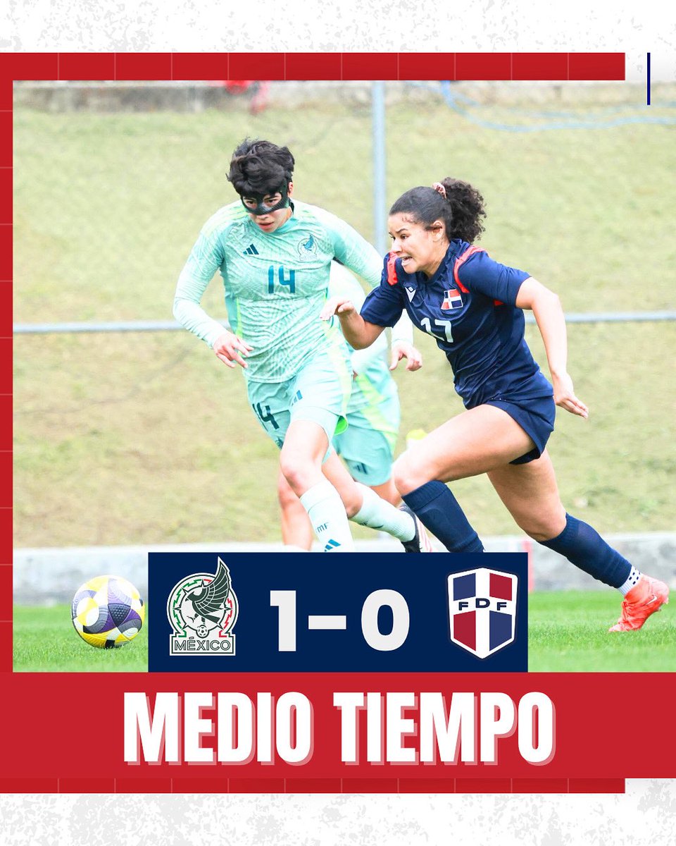 Este fue el resultado en nuestro medio tiempo ⏱️