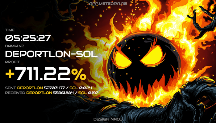 Todays DAMM V2 cooks 💪

thanks for the $DM call <a href="/_mythicalpotato/">Mythical Potato</a> 

<a href="/MetturkDAO/">Metturk</a> <a href="/MeteoraAG/">Meteora</a> <a href="/met_lparmy/">LP Army</a>