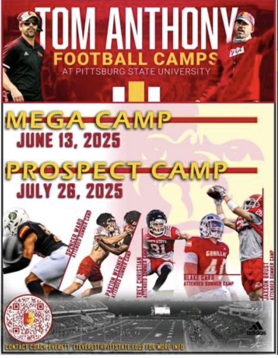 Duke Strain, ΙΙ (@duke_strain) on Twitter photo Thank you so much, <a href="/Gregg_Hollins/">Coach Gregg Hollins</a>
for the personal invite to <a href="/GorillasFB/">Pitt State Football</a> camp this summer. I really appreciate it!
<a href="/JLottScout/">James Lott</a> <a href="/TheUCReport/">Billy Tucker</a> <a href="/UTRScouting/">Under the Radar</a> <a href="/dhglover/">🏈Coach Glove🏈</a> <a href="/youareathlete/">You Are Athlete</a> <a href="/LCAFriscoFB/">Legacy Christian Academy Football</a> <a href="/CoachDougHix/">Doug Hix</a> <a href="/CoachMackey25/">Jake Mackey</a> <a href="/EJHollandOn3/">"EJ Holland"</a> <a href="/247Sports/">247Sports</a> <a href="/RocCarmichael/">Roc Carmichael</a> <a href="/TXTopTalent/">TX TOP TALENT</a> Thank you so much, <a href="/Gregg_Hollins/">Coach Gregg Hollins</a>
for the personal invite to <a href="/GorillasFB/">Pitt State Football</a> camp this summer. I really appreciate it!
<a href="/JLottScout/">James Lott</a> <a href="/TheUCReport/">Billy Tucker</a> <a href="/UTRScouting/">Under the Radar</a> <a href="/dhglover/">🏈Coach Glove🏈</a> <a href="/youareathlete/">You Are Athlete</a> <a href="/LCAFriscoFB/">Legacy Christian Academy Football</a> <a href="/CoachDougHix/">Doug Hix</a> <a href="/CoachMackey25/">Jake Mackey</a> <a href="/EJHollandOn3/">"EJ Holland"</a> <a href="/247Sports/">247Sports</a> <a href="/RocCarmichael/">Roc Carmichael</a> <a href="/TXTopTalent/">TX TOP TALENT</a>