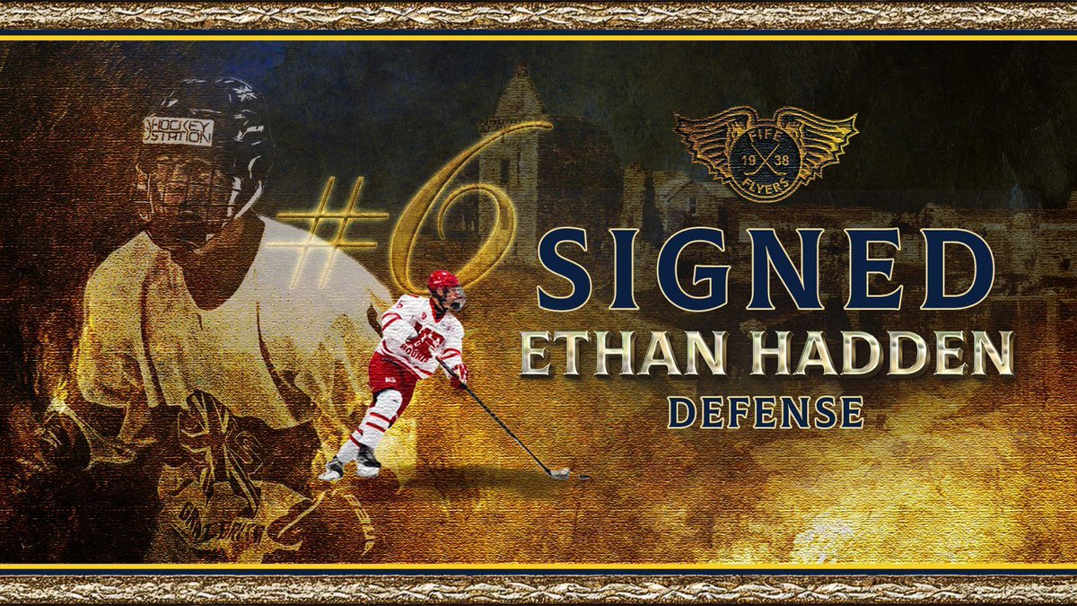✍️ 𝐅𝐋𝐘𝐄𝐑𝐒 𝐒𝐖𝐎𝐎𝐏 𝐅𝐎𝐑 𝐇𝐀𝐃𝐃𝐄𝐍 𝐓𝐀𝐋𝐄𝐍𝐓

Fife Flyers Ice Hockey Club are delighted to announce the signing of 18-year-old Scottish defenceman Ethan Hadden.

👉🔗 fifeflyers.co.uk/2025/07/01/fly…