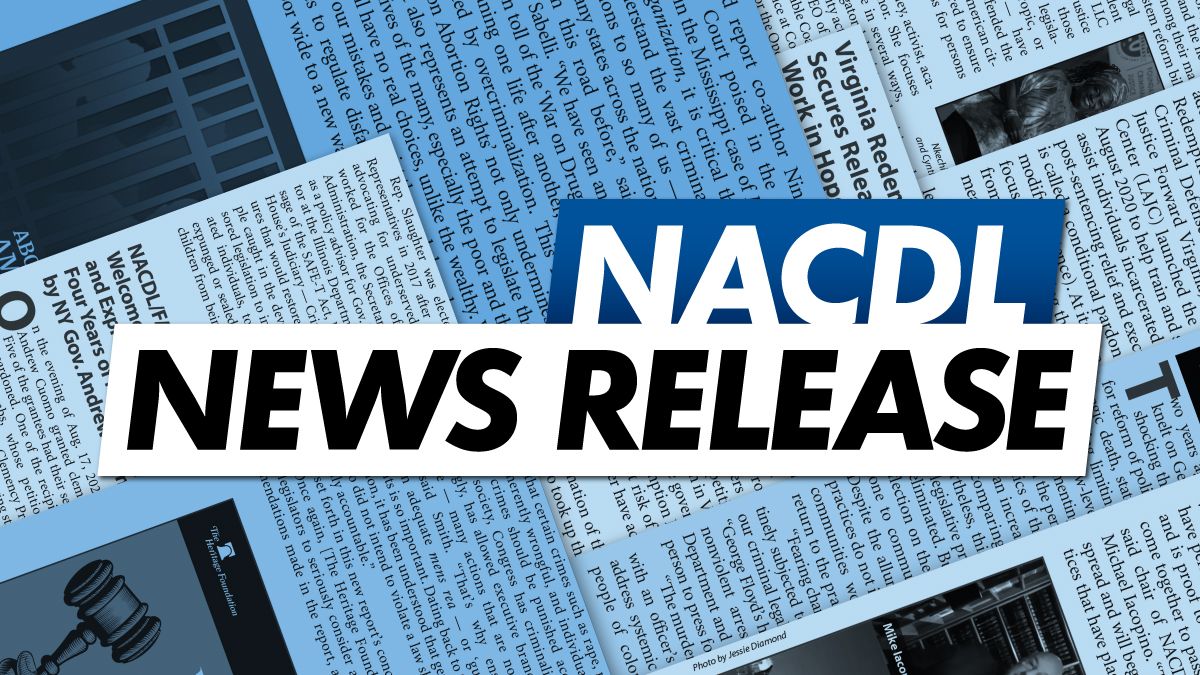 News Release: National Association of Criminal Defense Lawyers Condemns DOJ Directive on Denaturalization 

Read more: buff.ly/kWZQgZC