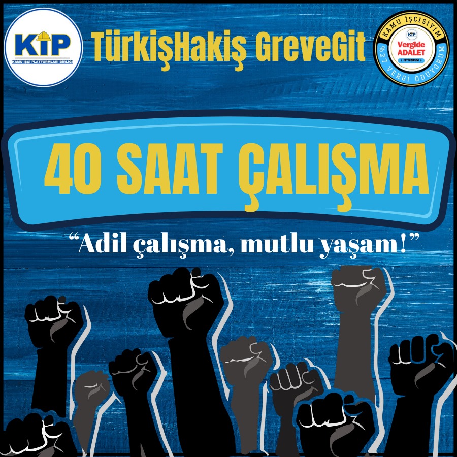 Emeğimizin karşılığı için ;

TürkişHakiş GreveGit