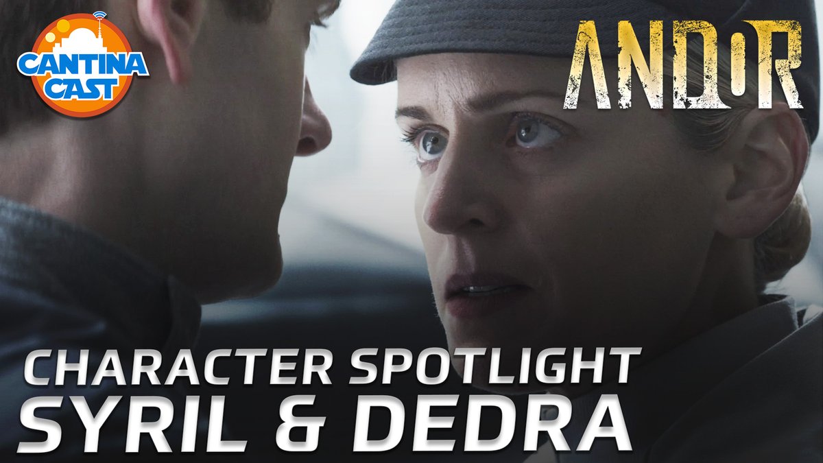 Albert and Jonesy continue their Andor Character Spotlight series with perhaps the most awkward relationship to grace the Star Wars canon: Syril Karn &amp; Dedra Meero!

The guys are LIVE Wednesday, July 2, at 9 PM CT!

youtube.com/live/5PO9c9CCA…