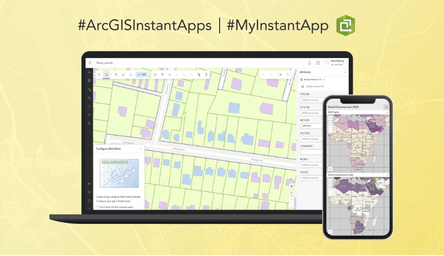 The June 2025 #ArcGISInstantApps Release is finally here, and this includes some major updates. Check out this blog that captures all the latest updates, available to you now!  
 
Learn more: ow.ly/PZrm50WiM1C