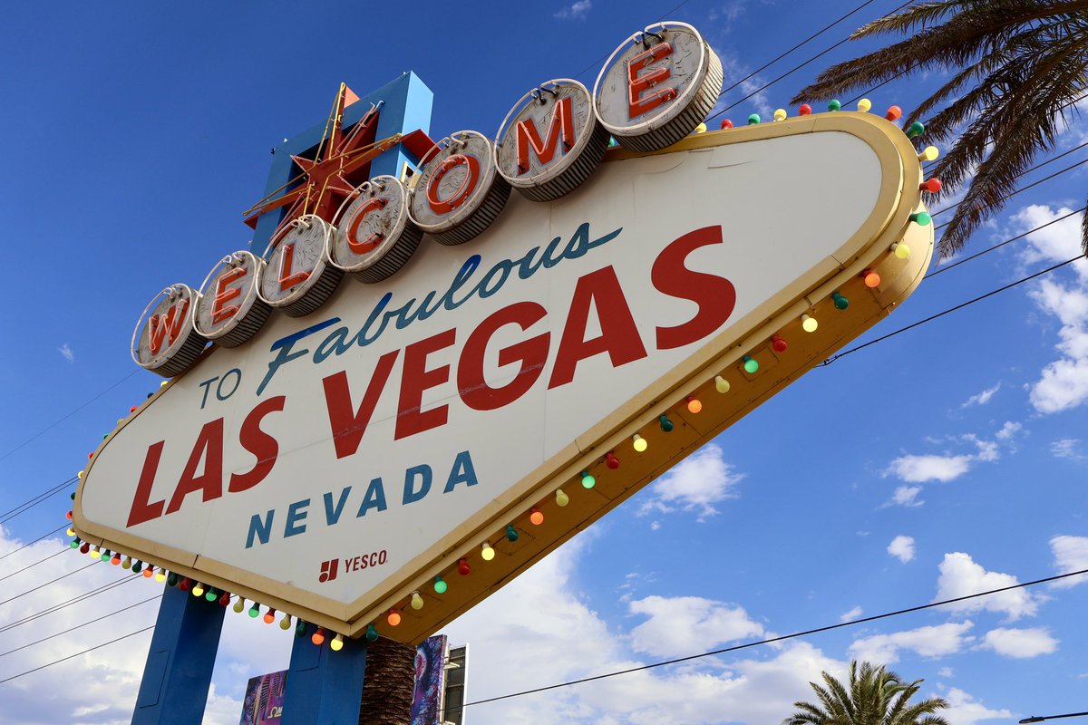 Clark County Nevada (@clarkcountynv) on Twitter photo The Welcome to Las Vegas sign is glowing in reggae colors for International Reggae Day and the grand opening of <a href="/BMHopeRoad/">BobMarleyHopeRoad</a> at Mandalay Bay! 🎶
<a href="/CommishJGibson/">Commissioner Jim Gibson</a> and Shacia Päyne Marley lit the sign to honor Bob Marley’s legacy and welcome this vibrant new attraction to the Strip. The Welcome to Las Vegas sign is glowing in reggae colors for International Reggae Day and the grand opening of <a href="/BMHopeRoad/">BobMarleyHopeRoad</a> at Mandalay Bay! 🎶
<a href="/CommishJGibson/">Commissioner Jim Gibson</a> and Shacia Päyne Marley lit the sign to honor Bob Marley’s legacy and welcome this vibrant new attraction to the Strip.