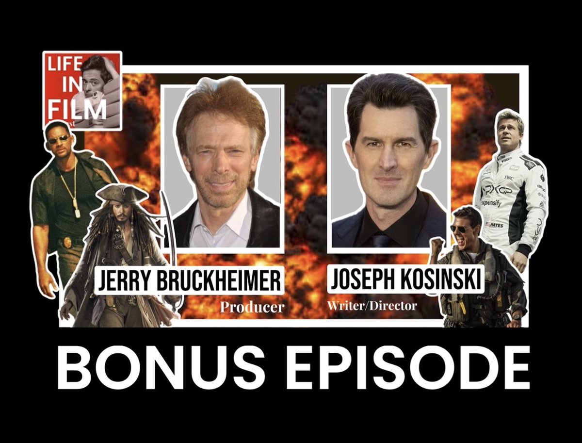 BONUS EPISODE!
Producer Jerry Bruckheimer &amp; Director Joseph Kosinski - What’s Your Story? On YouTube now!

They saved cinema with ‘Top Gun Maverick’ &amp; now they have come together for #F1 the movie

youtu.be/hL5xbmnjKiU?si…

#bradpitt #F1TheMovie #jerrybruckheimer #jerrykoskinski