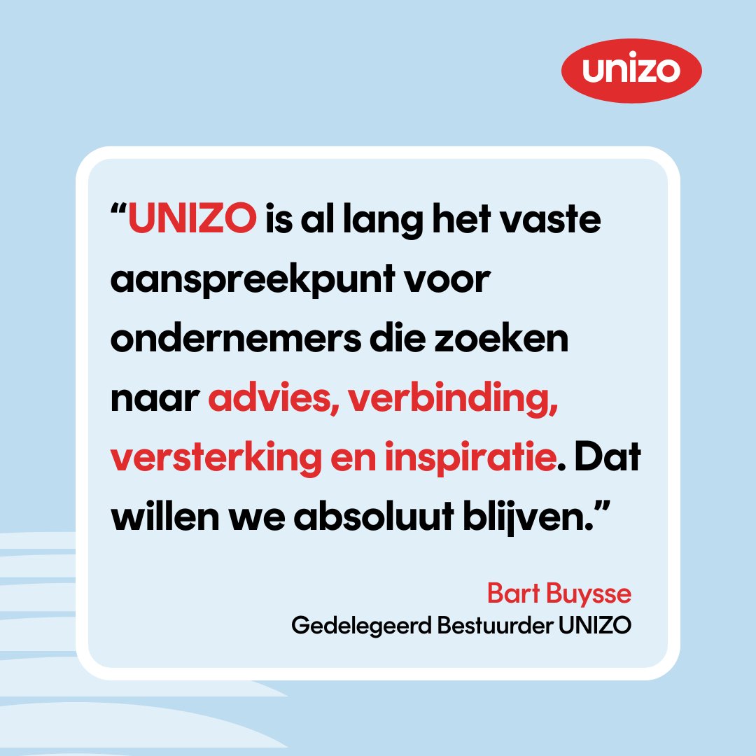 UNIZO (@unizovzw) on Twitter photo Maak kennis met Bart Buysse, onze nieuwe gedelegeerd bestuurder
Welkom aan het roer van UNIZO, <a href="/BartBuysse/">Bart Buysse</a>!
Meer weten? Lees het hier: unizo.be/berichten/pers… Maak kennis met Bart Buysse, onze nieuwe gedelegeerd bestuurder
Welkom aan het roer van UNIZO, <a href="/BartBuysse/">Bart Buysse</a>!
Meer weten? Lees het hier: unizo.be/berichten/pers…