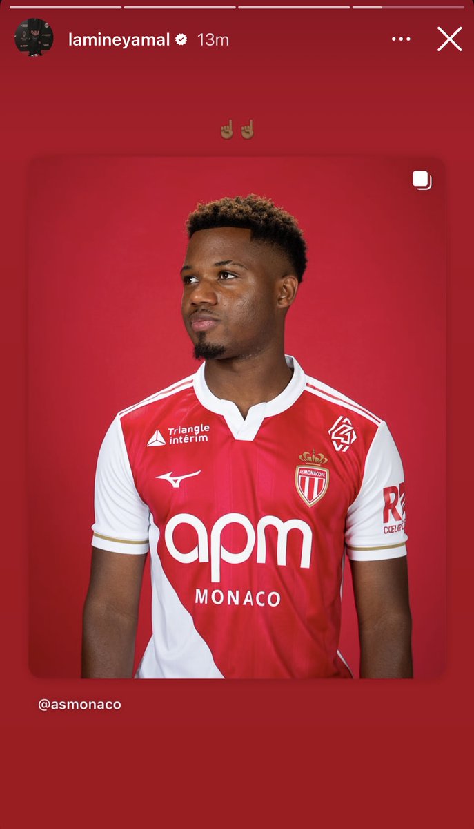 📱| Lamine via IG: