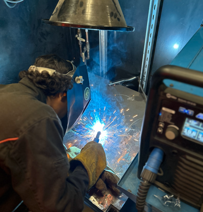 Check out our Summer 2025 Welding Class at Mission Trails ROP/CTE . Mission Trails is our wonderful Career Technical Education campus, where our students learn by doing! In today's course, our students learned about safety techniques while welding!