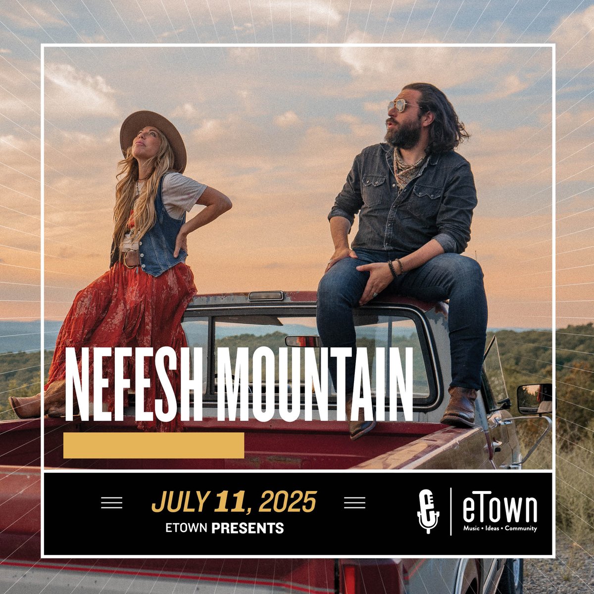 eTown (@etownradio) on Twitter photo .<a href="/NefeshMountain/">Nefesh Mountain</a> plays eTown July 11th. Hear their bluegrass, Americana, blues and psych-folk fusion live.
Tickets: events.humanitix.com/july-11-etown-… .<a href="/NefeshMountain/">Nefesh Mountain</a> plays eTown July 11th. Hear their bluegrass, Americana, blues and psych-folk fusion live.
Tickets: events.humanitix.com/july-11-etown-…