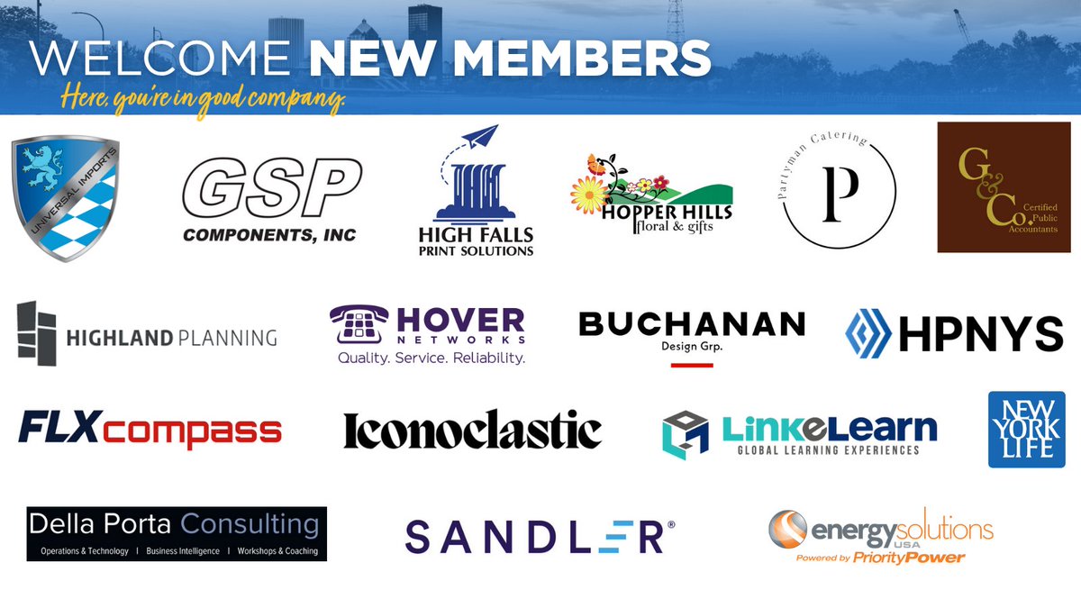 RochesterChambr's tweet image. Welcome to our newest Greater Rochester Chamber members, &amp;amp; thank you for your investment in the region we share! The voice of business in #GreaterROC is stronger with you as a part of it. We are proud to welcome you into our community and excited to build what is next, together.
