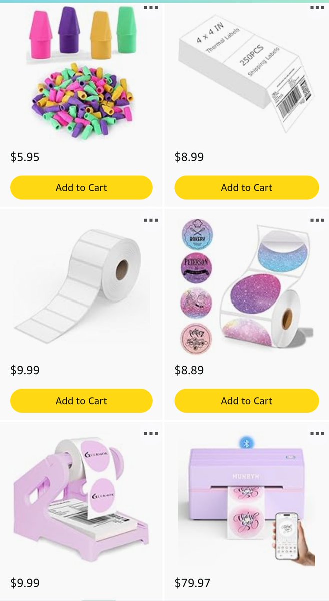 Emily RothSteavenson (@eroth33) on Twitter photo <a href="/KDifrances93789/">Katelyn DiFrancesco M.Ed 🍎👩🏻🏫</a> I just found out about thermal printers for printing graphs for students. That is a dream item ... But lots under $10. We are a 2 teacher couple w/ 8th Math & K-8 Music in CO. Thanks again! #clearthelist #teacher #musiced #mathisfun #MagentaMagic
amzn.to/35aXJLz <a href="/KDifrances93789/">Katelyn DiFrancesco M.Ed 🍎👩🏻🏫</a> I just found out about thermal printers for printing graphs for students. That is a dream item ... But lots under $10. We are a 2 teacher couple w/ 8th Math & K-8 Music in CO. Thanks again! #clearthelist #teacher #musiced #mathisfun #MagentaMagic
amzn.to/35aXJLz