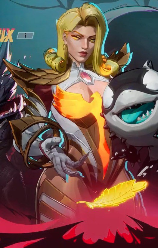 New look at Emma Frost's Phoenix Force skin coming to Marvel Rivals Season 3.