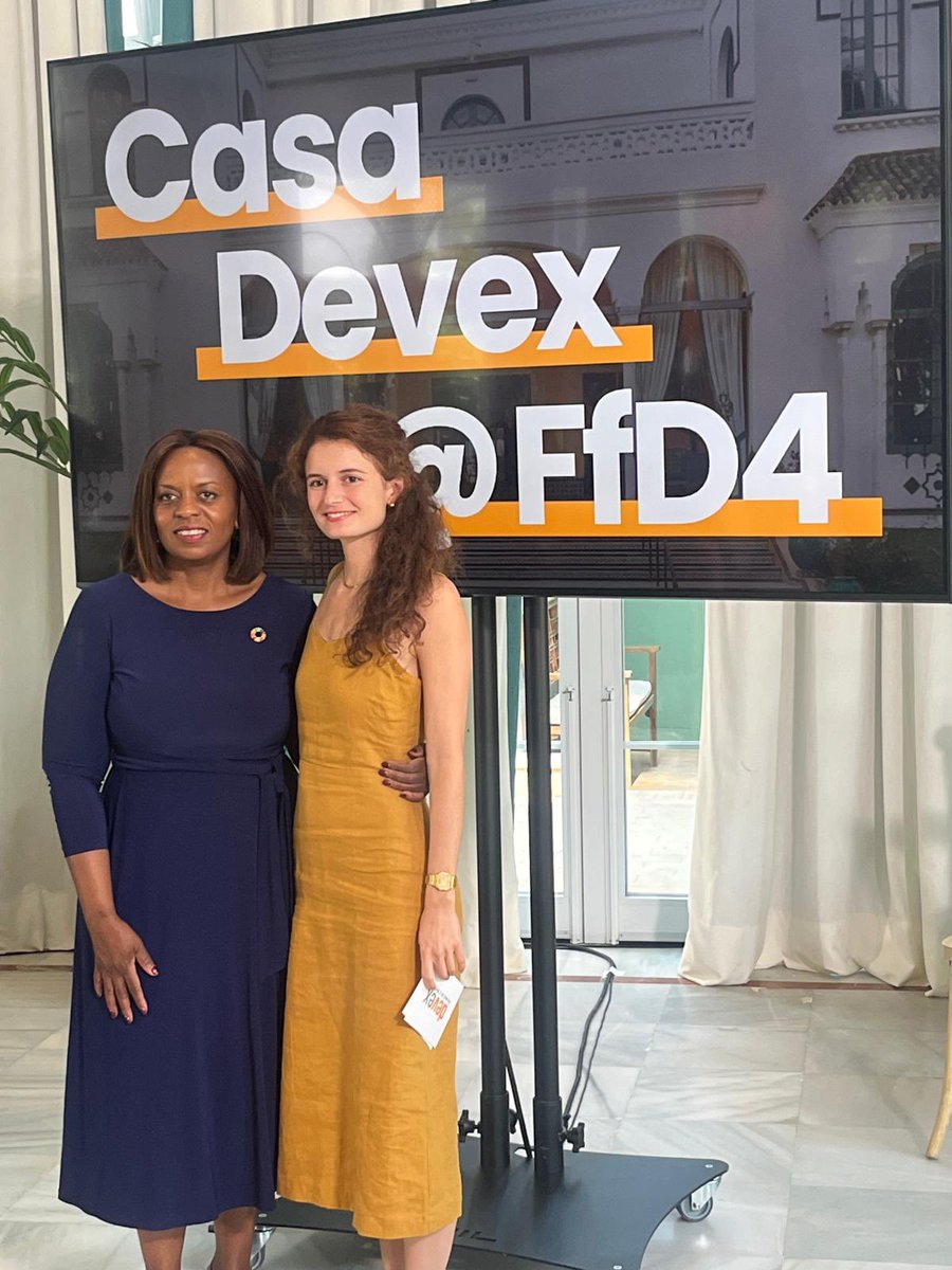 At #CasaDevex, I joined Jesse Chase-Lubitz for a timely conversation on unlocking private capital for sustainable development.

From blended finance to digital innovation, it’s time to move from words to action—and scale solutions that deliver real impact.

#FfD4 #SDGs
