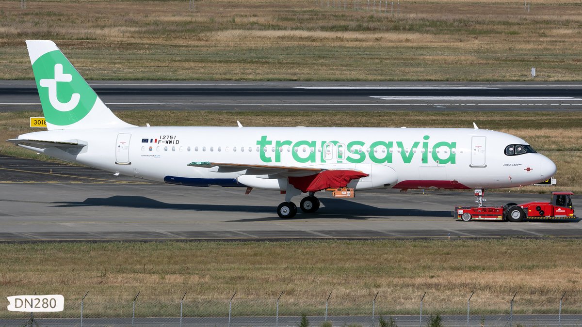 Transavia France A320-251N msn 12751 F-WWID / F-HXSU
TVF/21 - out of paintshop
01.07.2025