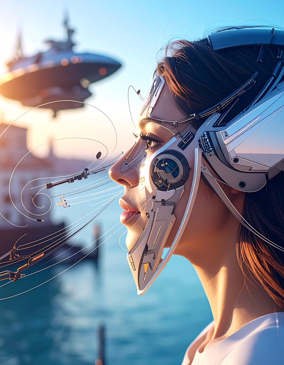 SonatCatal's tweet photo. #scifi #ai #抽象的な #人工知能アート #ロボット #mask #cyborg #roboticfuture https://t.co/jtdJK70K9N
