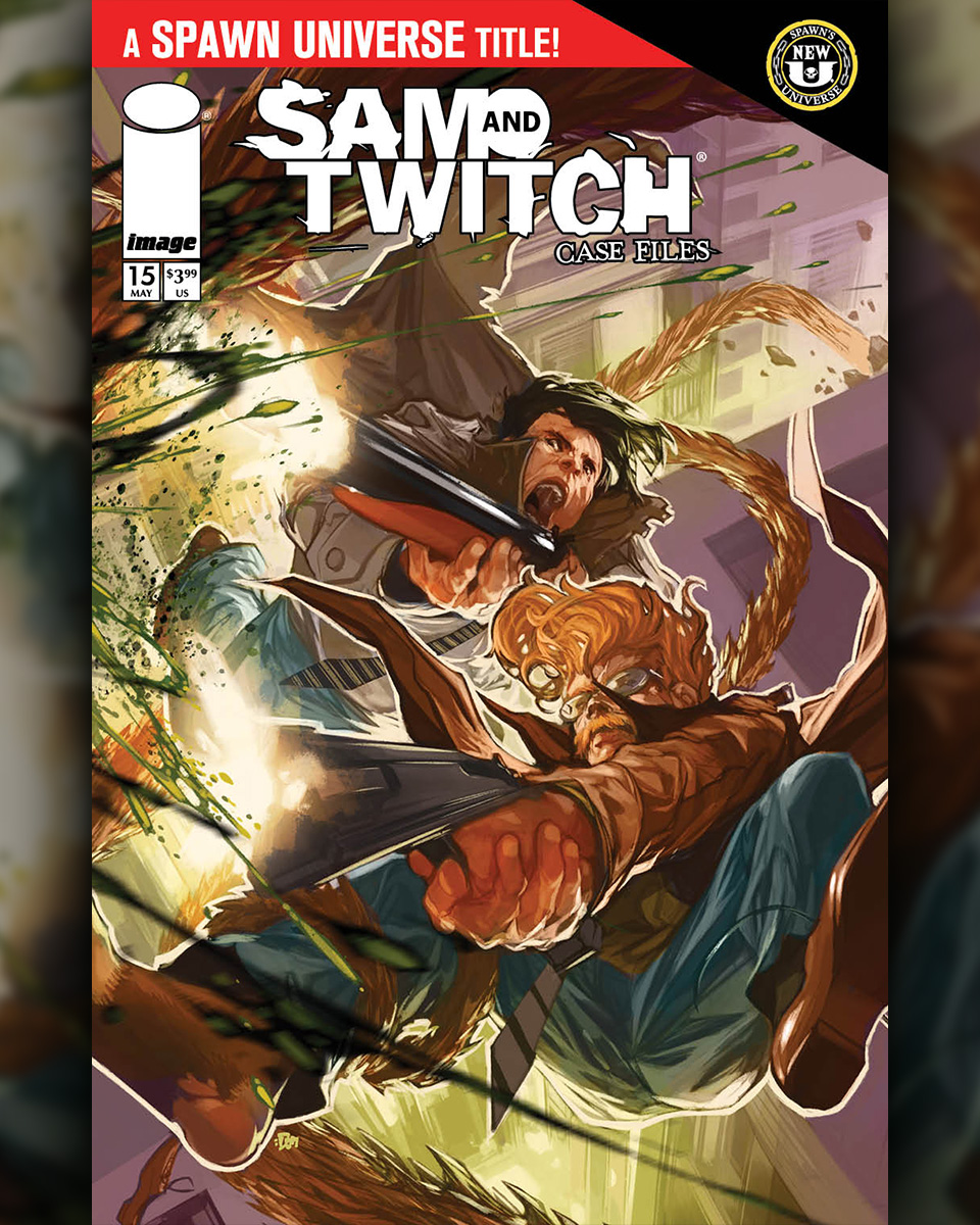 Todd_McFarlane's tweet photo. SAM AND TWITCH: CASE FILES #15 hits shelves TOMORROW! Be sure to grab your copy to catch up with your favorite detectives.
Artist: Don Aguillo

TODD.

#samandtwitch #spawn #crimedrama #mysterycomics #STCF @McFarlaneComics @ImageComics https://t.co/acTdwkFDol