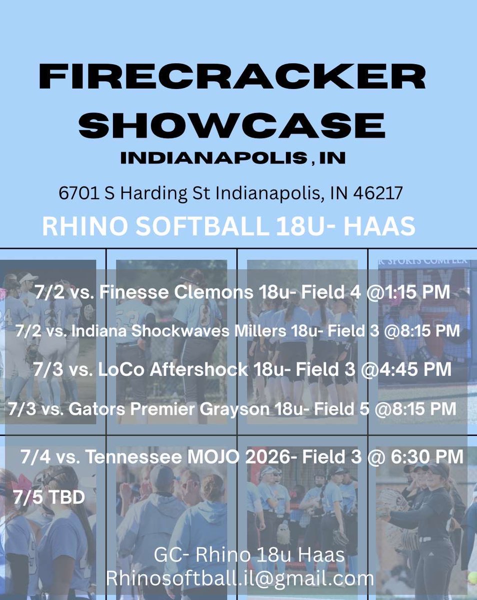 Amylah_Thomas_2026 RHP/1B uncommitted (@amylah2026) on Twitter photo Here is my schedule for the tournament this weekend. Come out and watch!! <a href="/BGSUSoftball/">BGSU Softball</a> <a href="/IndStSoftball/">Indiana State Softball</a> <a href="/ButlerSoftball/">Butler Softball</a> Here is my schedule for the tournament this weekend. Come out and watch!! <a href="/BGSUSoftball/">BGSU Softball</a> <a href="/IndStSoftball/">Indiana State Softball</a> <a href="/ButlerSoftball/">Butler Softball</a>