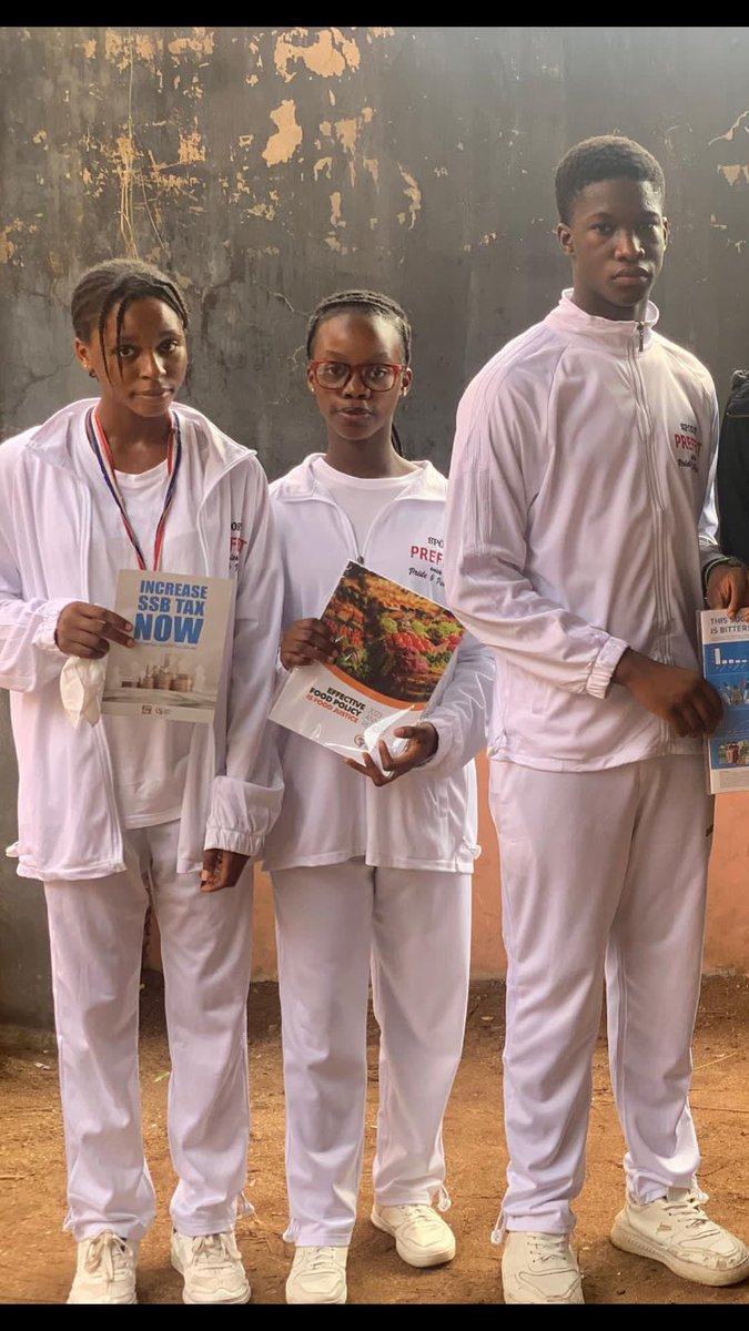 Ahead of the #SipSmartChallenge25 and in line with our broader campaign to raise awareness on the dangers of SSBs, the Healthy Food Policy Youth Vanguard in Imo State visited secondary schools in Imo to get our young people on board. 

#SSBTaxSaves 
#HFPYVImoState <a href="/CAPPAfrica/">C A P P A</a>