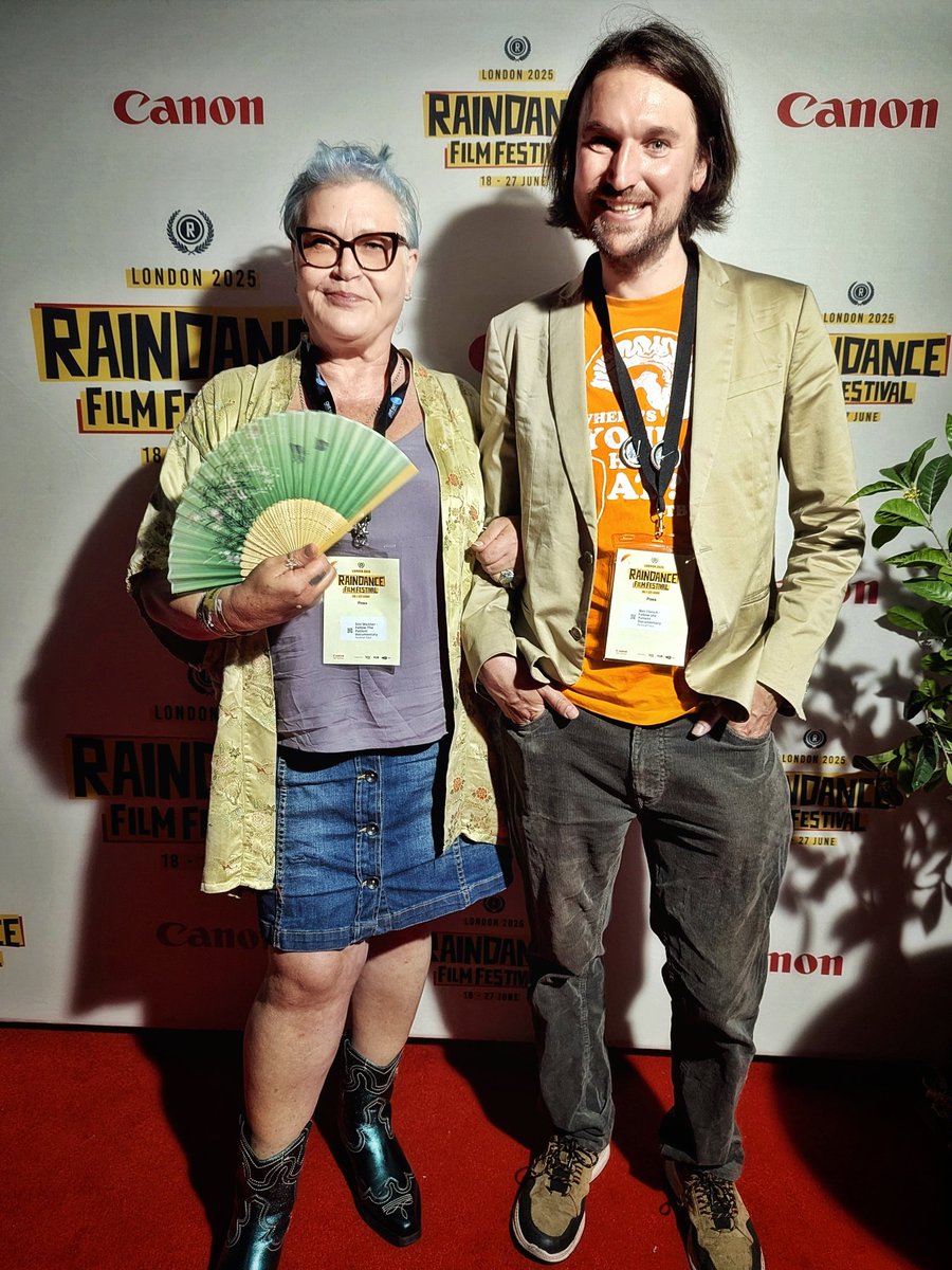 FTP_shortdoco's tweet image. Great time at @Raindance #FilmFestival last week & a½. Learning, watching, listening, talking. So fab to catch up with some fave people, & meet new ones. Made some wonderful international filmmaking friends, & brill connections. Big love to #Raindance2025 team, esp Bryce & Billy!
