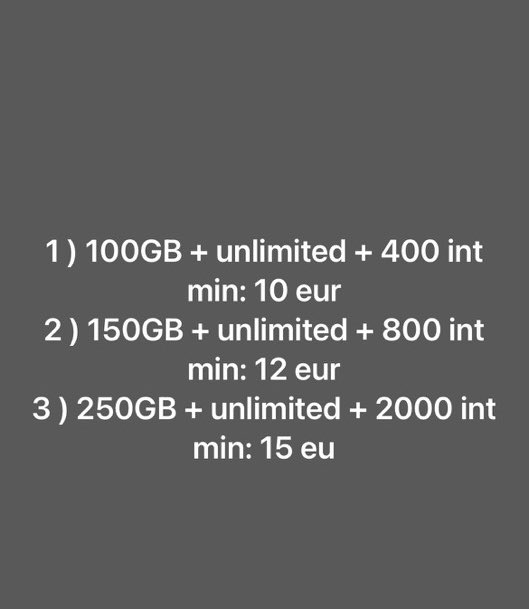 ChristDeKing's tweet photo. In Germany, €15 gives you 250GB while €12 gives you only 150GB. This means the extra €3 provides a 100GB difference. But in reality, when you buy data for just €3 you only get 5GB. 

So what is your logic here Mr. TECH GUY? 
Can you explain this...Or you just wanna complain. Yikes
