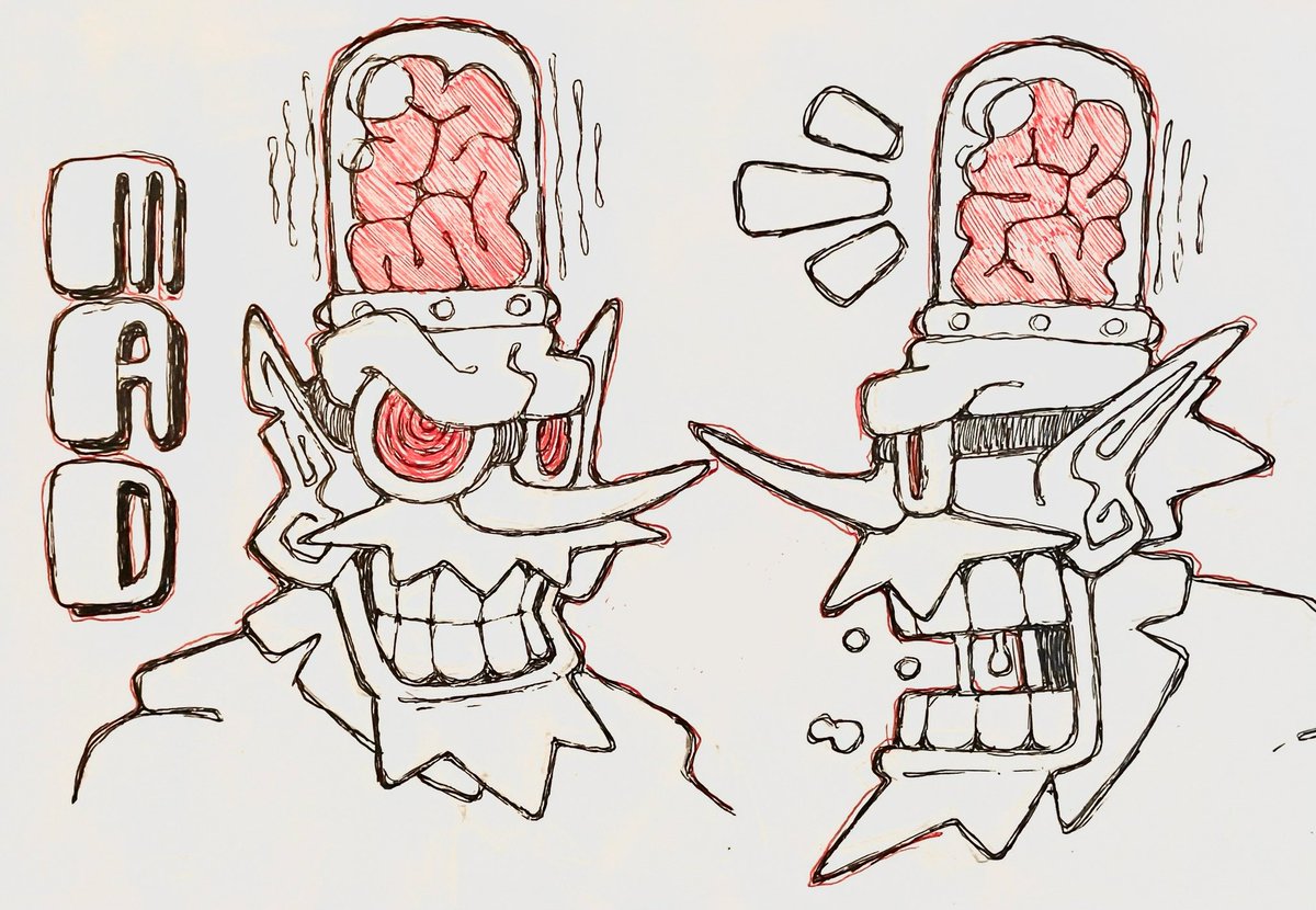 Swishy460467's tweet image. MAD (doodle)