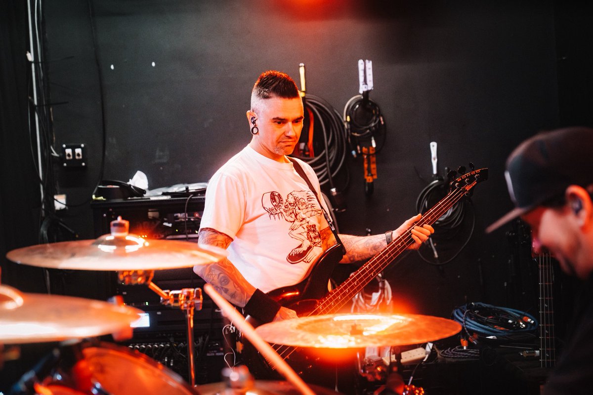 Tour memories! 🖤 Some behind the scenes shots from our show in Cardiff on the Death Melodies tour last year. 📸 @camphausmedia 

#killthelights #killthelightsband #ktlband #fearlessrecords #metal #metalcore