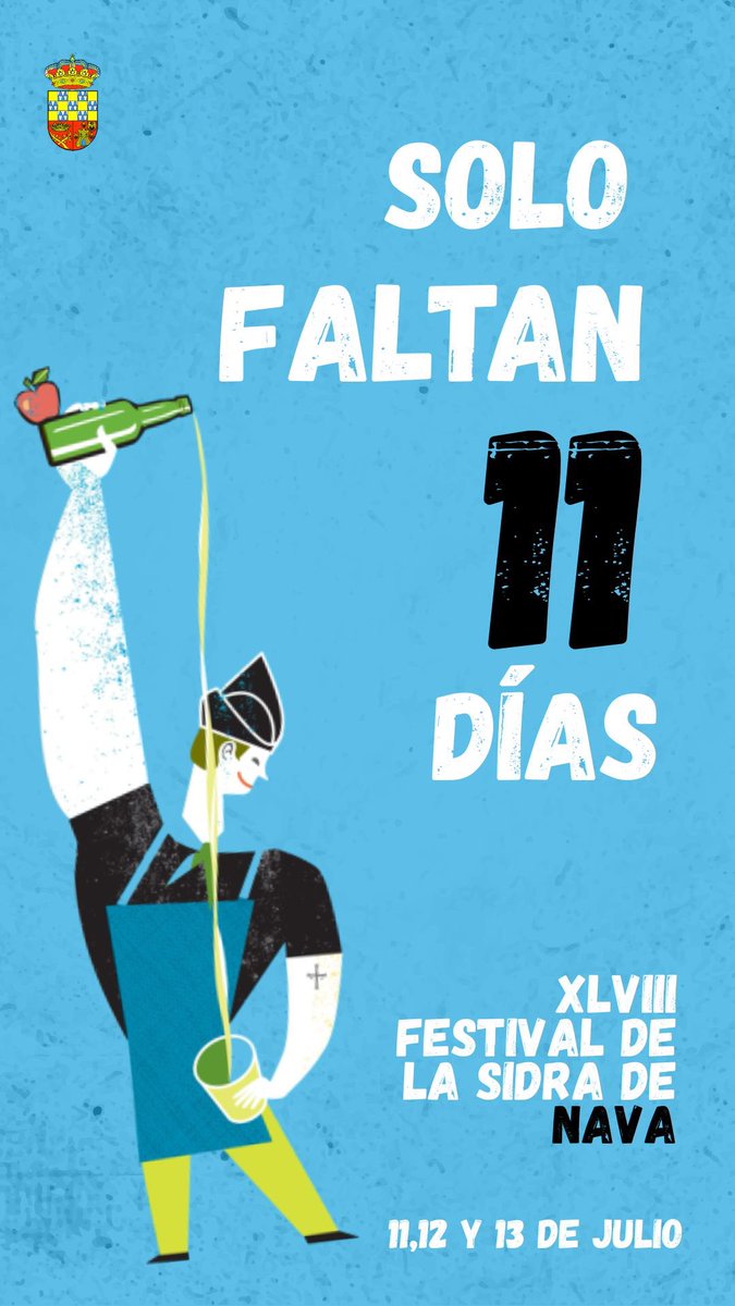 ⏳¡Festival de la Sidra!

👉🏽 Fiesta declarada de Interés Turístico Nacional 

N a v a, Villa de la Sidra.