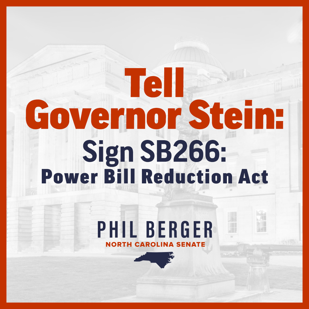 SenatorBerger's tweet image. We can’t let unrealistic Green New Deal “goals” impede reliability. Senate Bill 266 will save North Carolinians an estimated $15 billion by removing arbitrary carbon reduction goals and prioritizing reliable, least-cost energy sources. Gov. Stein needs to do the right thing and…