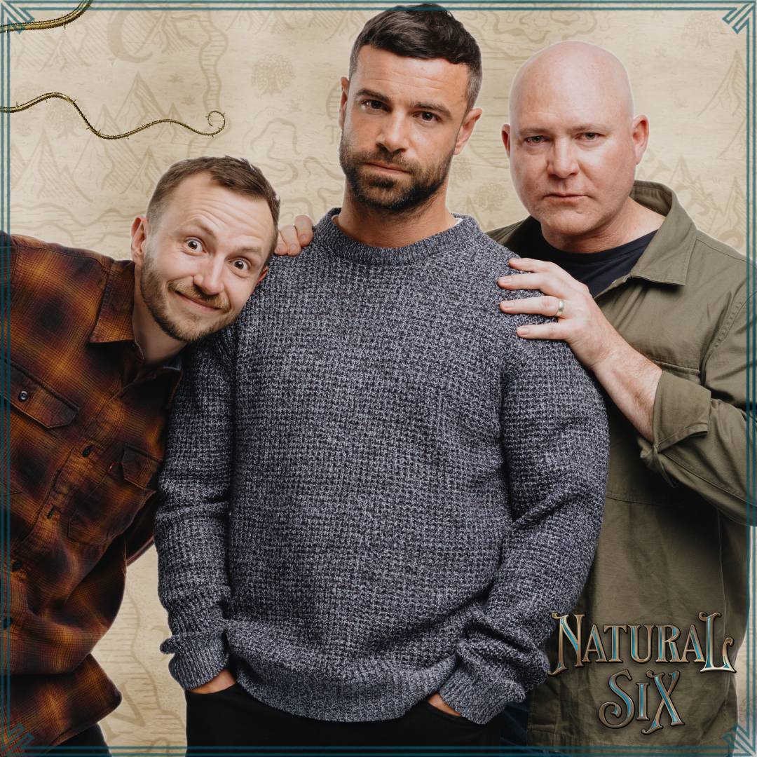 NaturalSix's tweet image. The party is together and celebrating the only way they know how, with a good fight!
In this Action Surge, we break down the emotional (and physical) damage from our most chaotic team-building exercise to date:
🕸YouTube 8pm BST
🎲Podcast 8pm BST
✨Support us on Patreon!