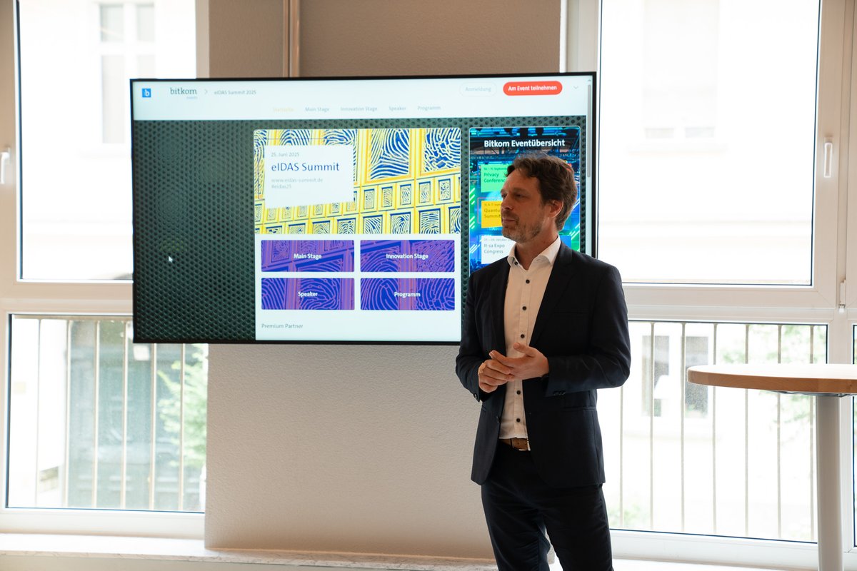 Spherity (@spherity) on Twitter photo At this year’s Bitkom #eIDASSummit Martin Mohn showed how #EUBW powers EU data ecosystems.
<a href="/CarstenStoecker/">Carsten Stöcker</a> revealed real-world use: ✅ Instant enterprise #KYC ✅ Secure cross-border credentials ✅ Live #DPP pilots
Explore presentation:
slideshare.net/slideshow/bitk…
#Spherity At this year’s Bitkom #eIDASSummit Martin Mohn showed how #EUBW powers EU data ecosystems.
<a href="/CarstenStoecker/">Carsten Stöcker</a> revealed real-world use: ✅ Instant enterprise #KYC ✅ Secure cross-border credentials ✅ Live #DPP pilots
Explore presentation:
slideshare.net/slideshow/bitk…
#Spherity
