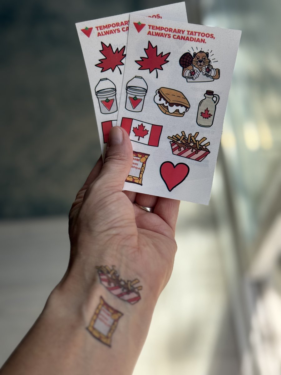 T.L. Tomljanovic (@tltomljanovic) on Twitter photo Happy #CanadaDay to all my Canadian writer friends. I have this year's coolest collection of <a href="/CanadianTire/">Canadian Tire</a> temp tattoos: ketchup chips, poutine, and my personal fav a CT food-safe bucket 🇨🇦 IFYKYK Happy #CanadaDay to all my Canadian writer friends. I have this year's coolest collection of <a href="/CanadianTire/">Canadian Tire</a> temp tattoos: ketchup chips, poutine, and my personal fav a CT food-safe bucket 🇨🇦 IFYKYK