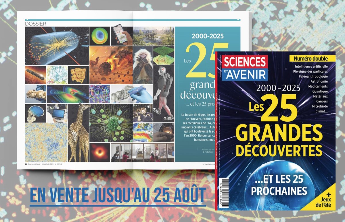 25 ans, 25 découvertes : vous sauriez faire votre choix ? A la rédaction de <a href="/Sciences_Avenir/">Sciences et Avenir</a>  on a phosphoré depuis des mois pour vous concocter cette sélection. Parce qu'après le brainstorming, je crois qu'on aurait facilement rajouté un zéro et partir sur 250 découvertes !