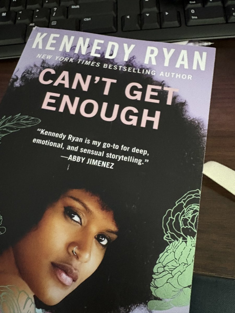 This book has me in a chokehold 💜Kennedy Ryan did her big one