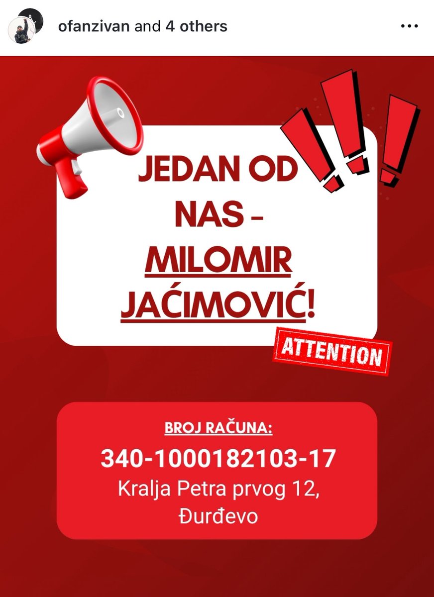 Molim RT, hvala!