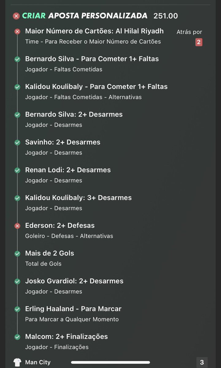 UendelB's tweet photo. @APalpites Graças a suas estatísticas, só faltou o Hilal ter tido mais escanteios, odd 251 https://t.co/mZBbAWylvb
