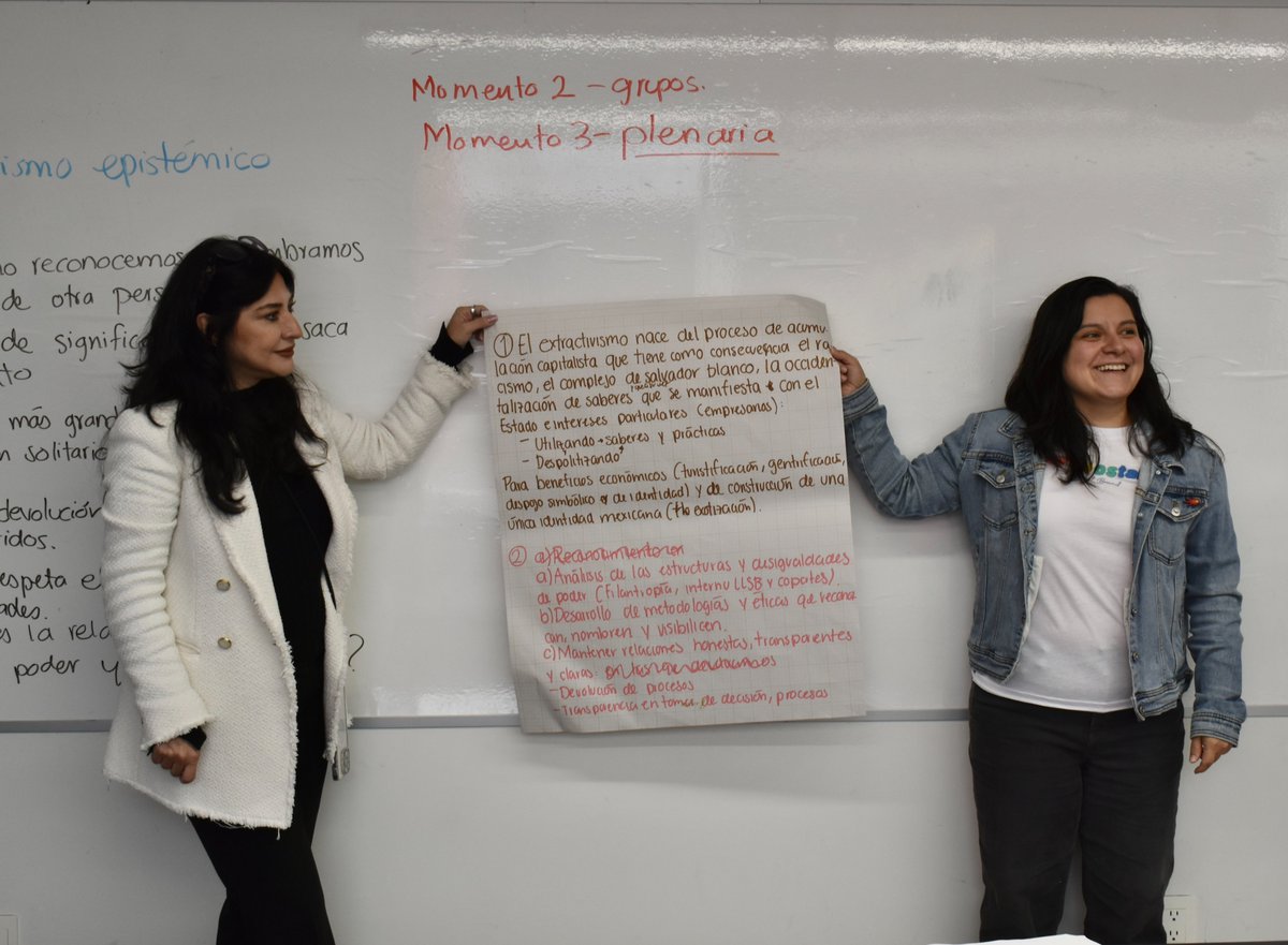 ilsb_ac's tweet image. 📚 ¿Cómo evitar caer en formas de extractivismo epistémico desde nuestras propias prácticas?
En nuestro club de lectura institucional leímos “La muñeca otomí ante el extractivismo epistémico”, texto con el que reflexionamos colectivamente sobre los límites entre reconocimiento y…