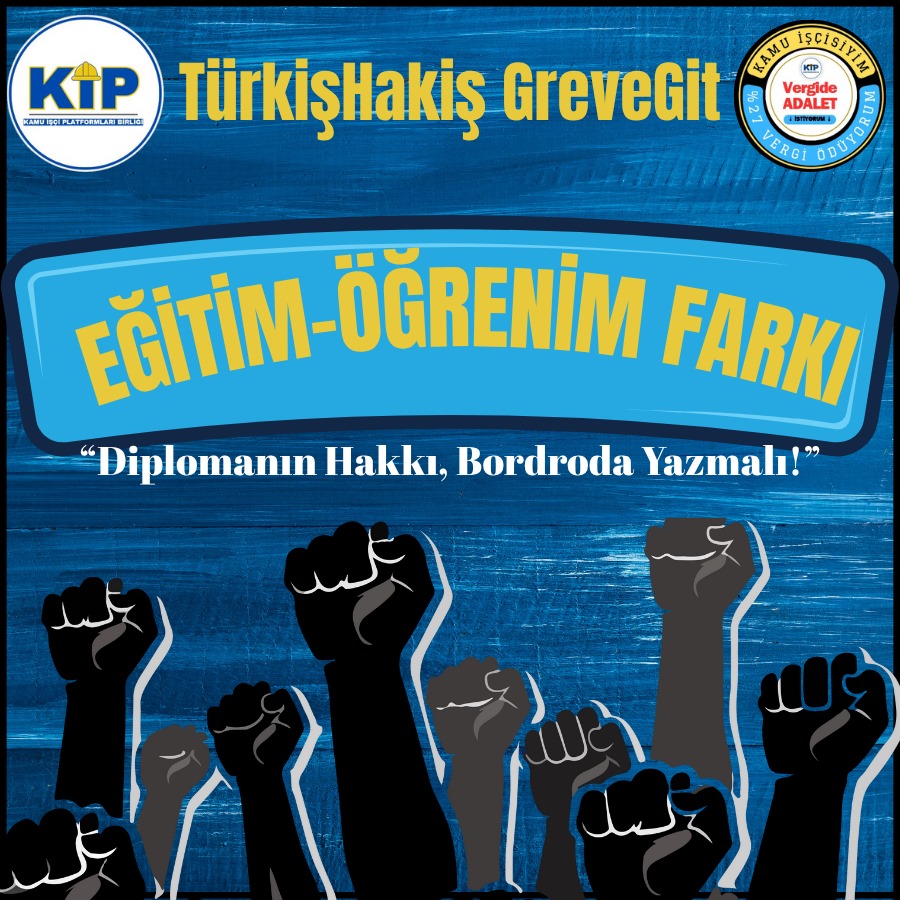 "Türk-İş! Hak-İş! Artık Laf Değil, GREV Zamanı!"

TürkişHakiş GreveGit