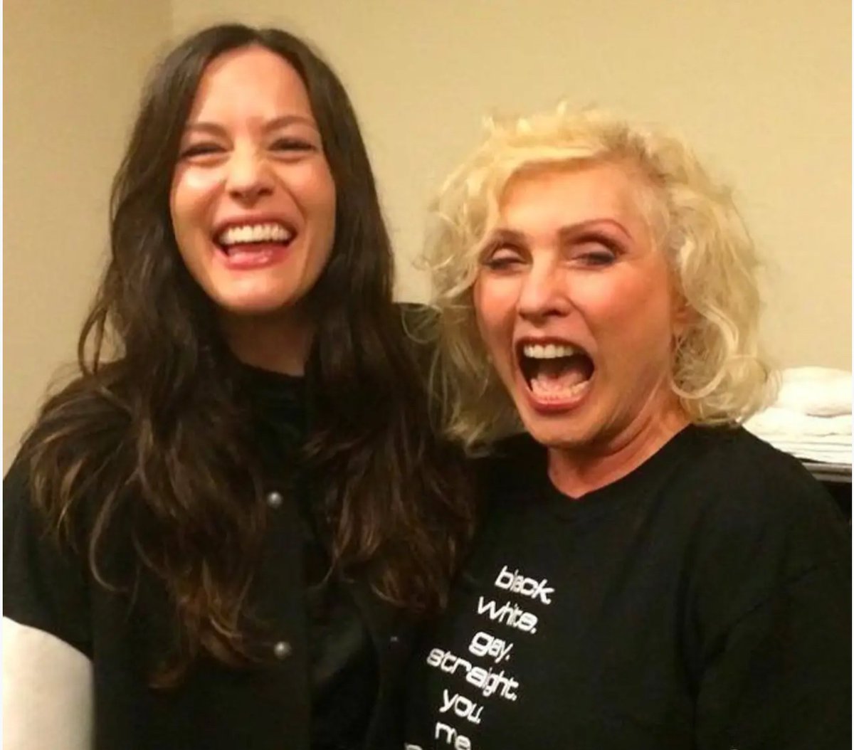 Two beauties born on the same day! July 1st!! Love you both, Liv &amp; Debbie Harry!! 💐❤️🎂🎉🫶🏻💕👑
