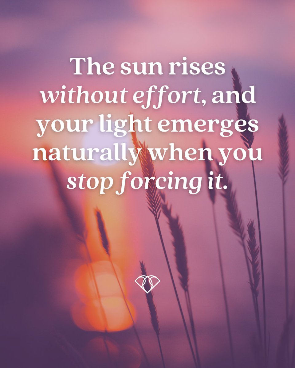 Trust the process of your own becoming and watch how effortlessly you illuminate the world around you.