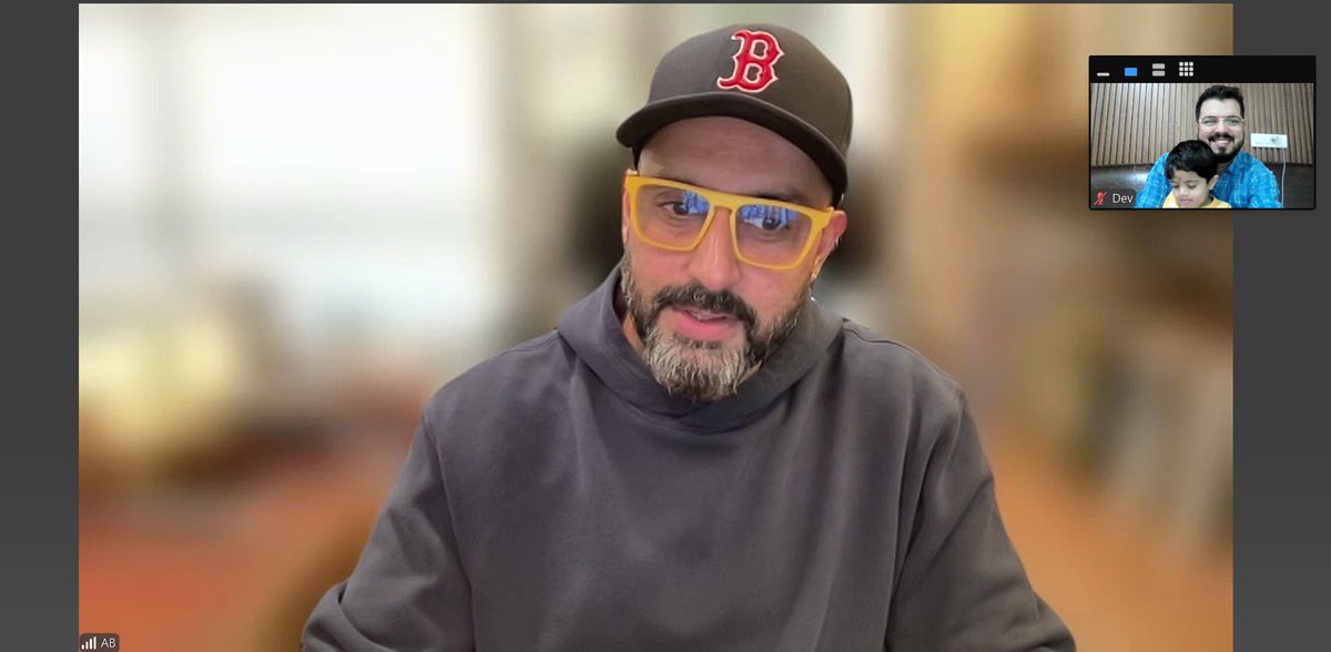 Devendra Pai (@devendrapai) on Twitter photo Not just a fan. Been part of the journey, in my own small way - from Refugee to Houseful 5, from school days to professional life, from FB to Video calls - been there mooting for this amazing man - Abhishek Bachchan <a href="/juniorbachchan/">Abhishek ππππ‘ππ‘ππ§</a>
#AbhishekBachchan #25yearsofabhishekbachchan Not just a fan. Been part of the journey, in my own small way - from Refugee to Houseful 5, from school days to professional life, from FB to Video calls - been there mooting for this amazing man - Abhishek Bachchan <a href="/juniorbachchan/">Abhishek ππππ‘ππ‘ππ§</a>
#AbhishekBachchan #25yearsofabhishekbachchan